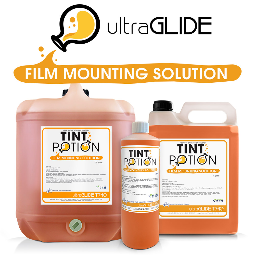 Tint Potion ultraGLIDE film mounting solution